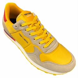 Baskets TEDDY SMITH Jaune Homme 