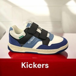 Baskets Garon KICKERS KICKBIKING Bleu