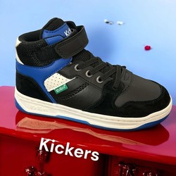 Baskets Garon KICKERS KICKADO Noir