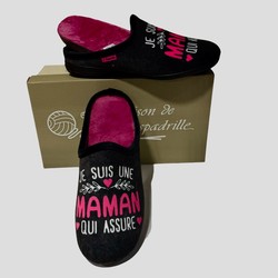 Pantoufles Maman qui Assure