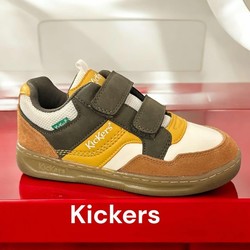 Baskets Garon KICKERS KICKBIKING Marron