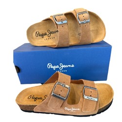 Mules Pepe Jeans OBAN SUEDE COGN