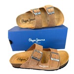 Mules Pepe Jeans OBAN SUEDE COGN
